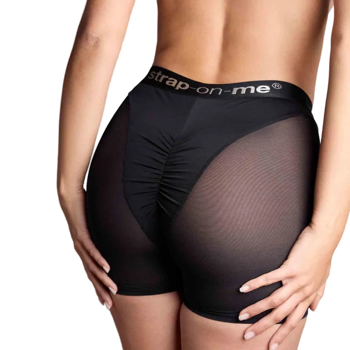 Strap-On-Me Halo Lingerie Harness in XL - Black