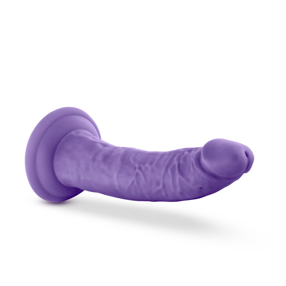 Au Naturel Bold By Blush Jack 7.5-Inch Realistic Dildo with Suction Cup Base - Purple