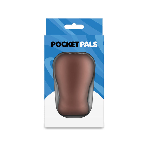 Pocket Pals Anal Stroker Male Masturbator – Brown