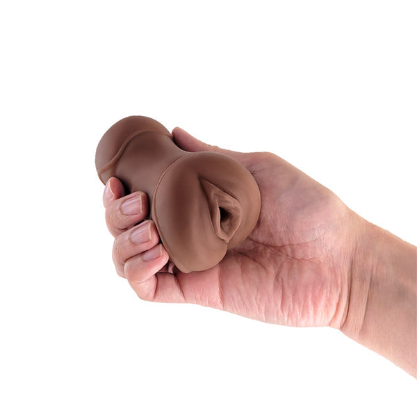 Pocket Pals Vagina Stroker Male Masturbator – Brown