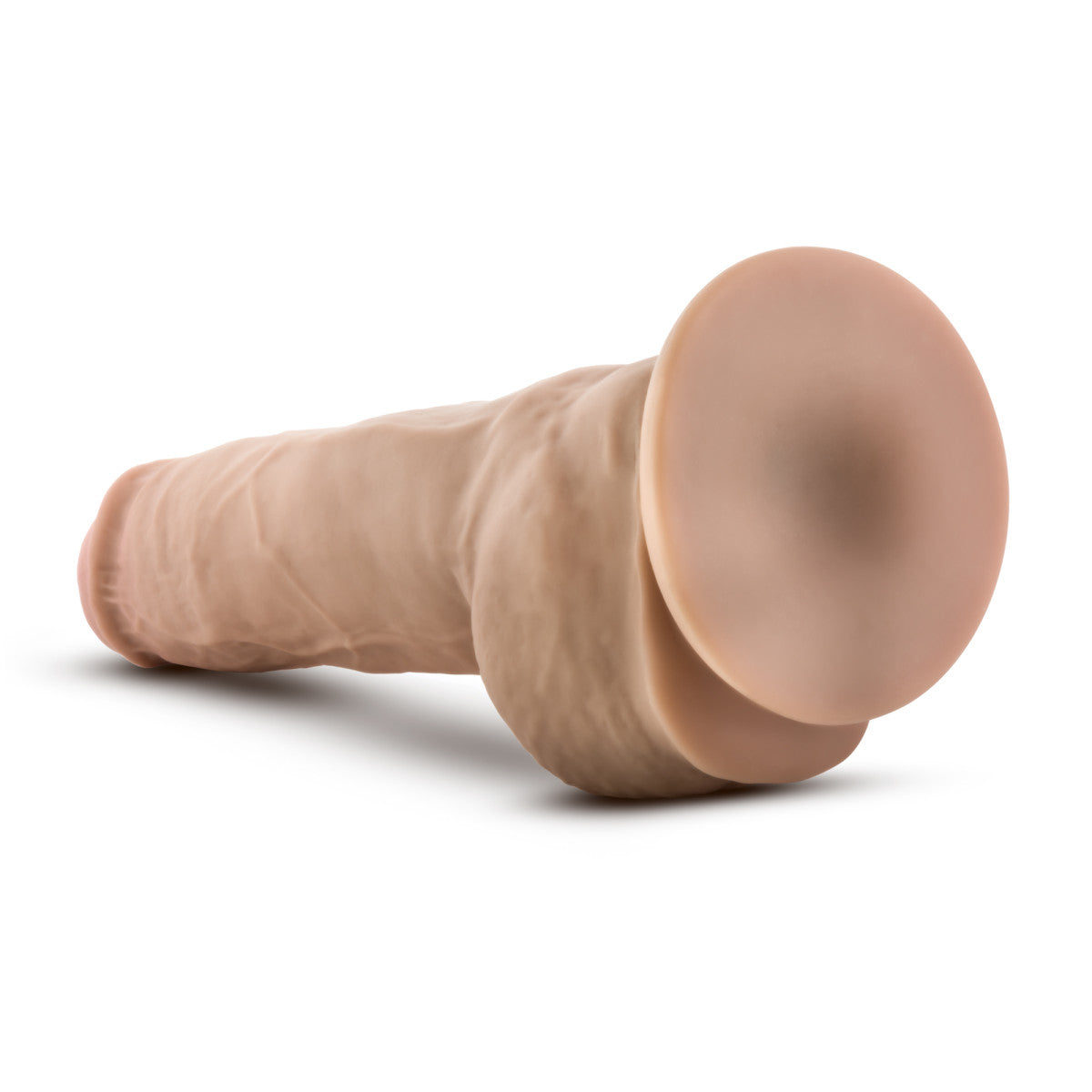 Au Naturel By Blush Big Boy 10-Inch Realistic Dildo with Balls and Suction Cup Base - Vanilla