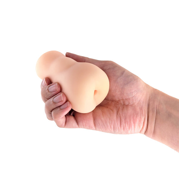 Pocket Pals Anal Stroker Male Masturbator – White