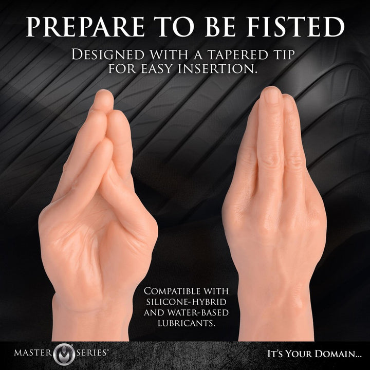 Master Series The Fister 15 Inch Hand & Forearm Dildo – Flesh