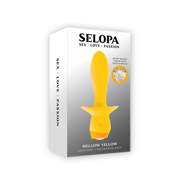 Selopa Mellow Yellow Vibrating Anal Plug