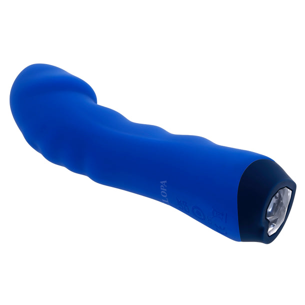 Selopa Blue Banger – 4.25 Inch Petite Silicone Vibrator