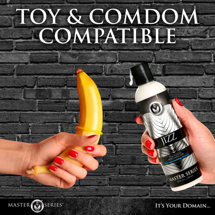 Master Series Jizz cum scented Lube 8oz