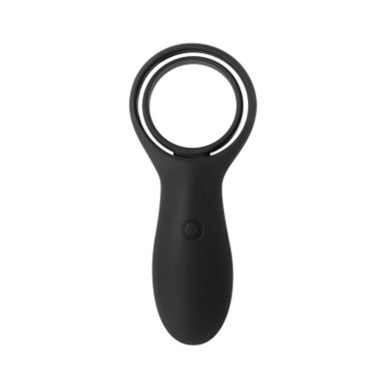 Zero Tolerance Rechargeable Torpedo Vibrating Cock Ring & Ball Cradle - Black
