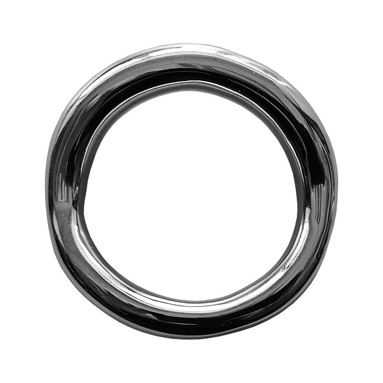 Rouge Group 50mm Ergonomic Cock Ring - Stainless Steel