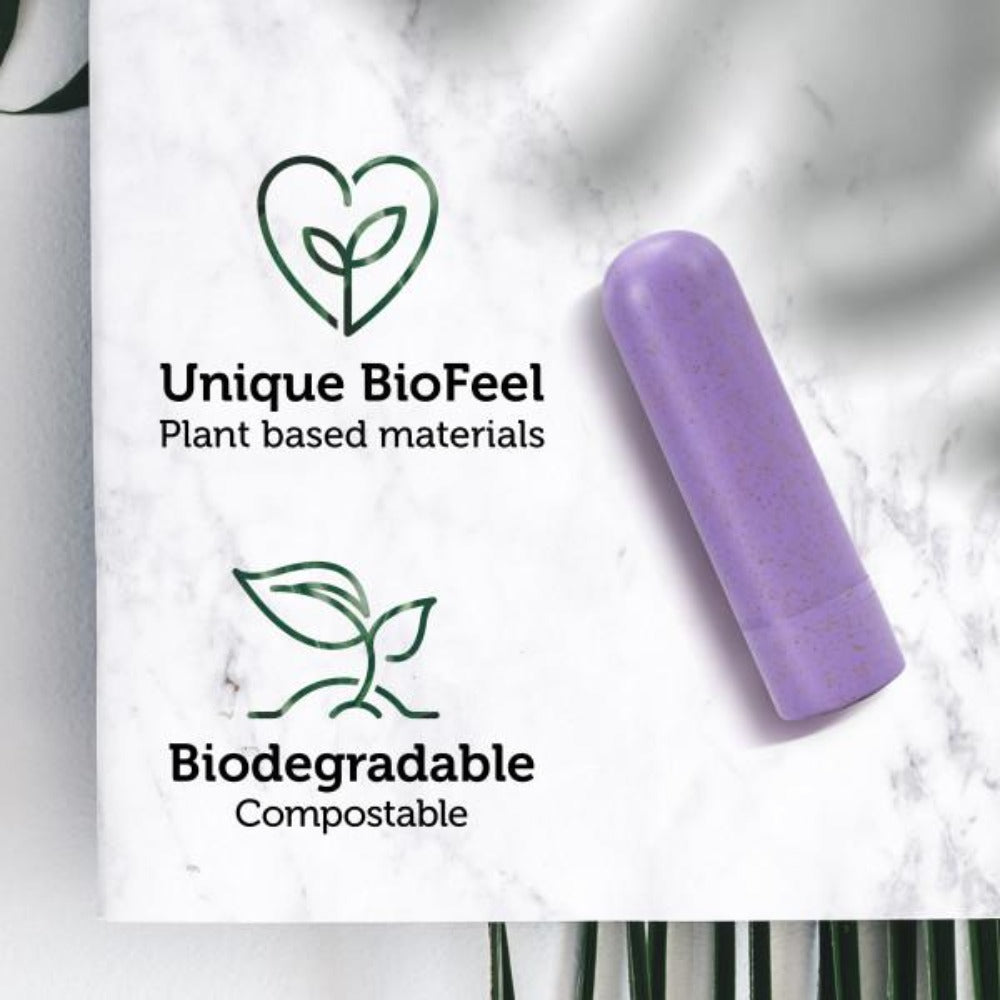 Gaia By Blush Eco BioFeel 3 Inch Bullet Vibrator - Lilac