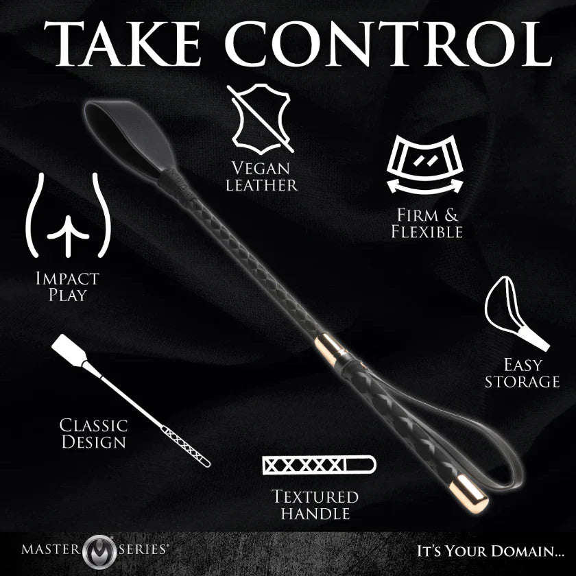 Master Series Stallion Riding Crop 18"