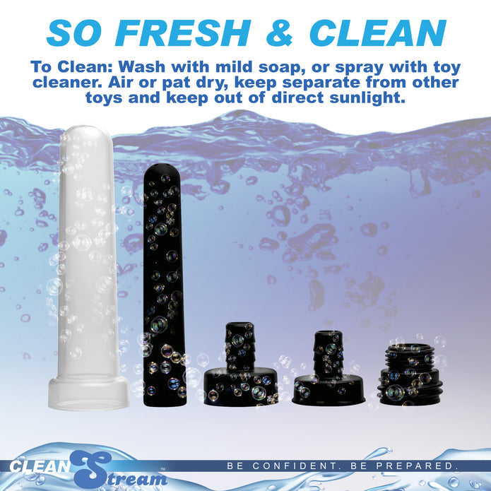 CleanStream Travel Enema Water Bottle Adapter Set