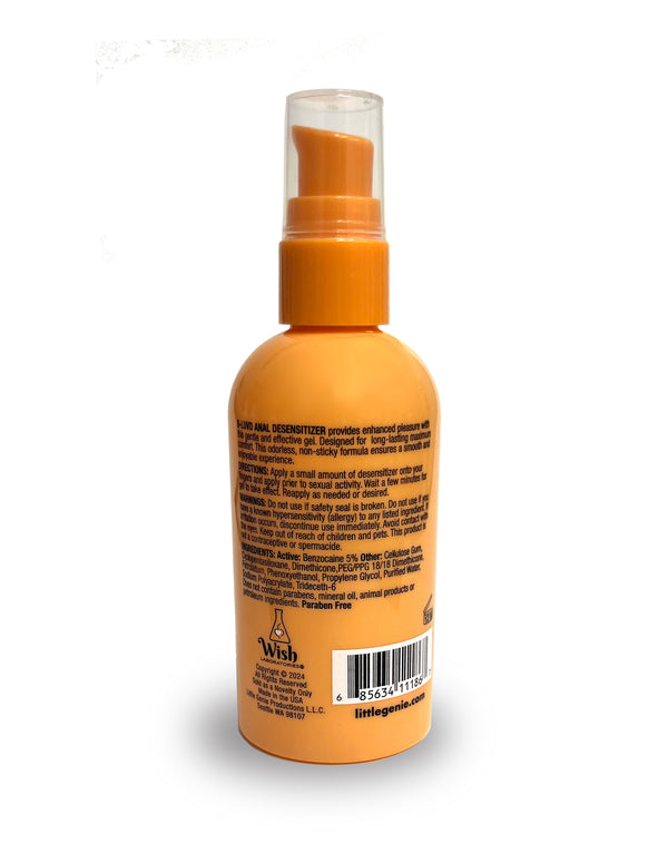 B-Luvd Anal Desensitizing Lubricant - 4oz