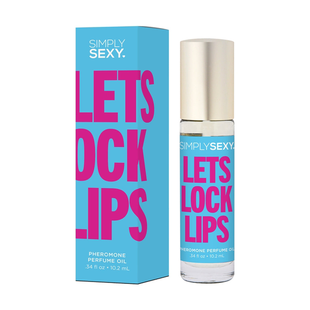Simply Sexy Pheromone Oil Roll-On - Lets Lock Lips - 10ml