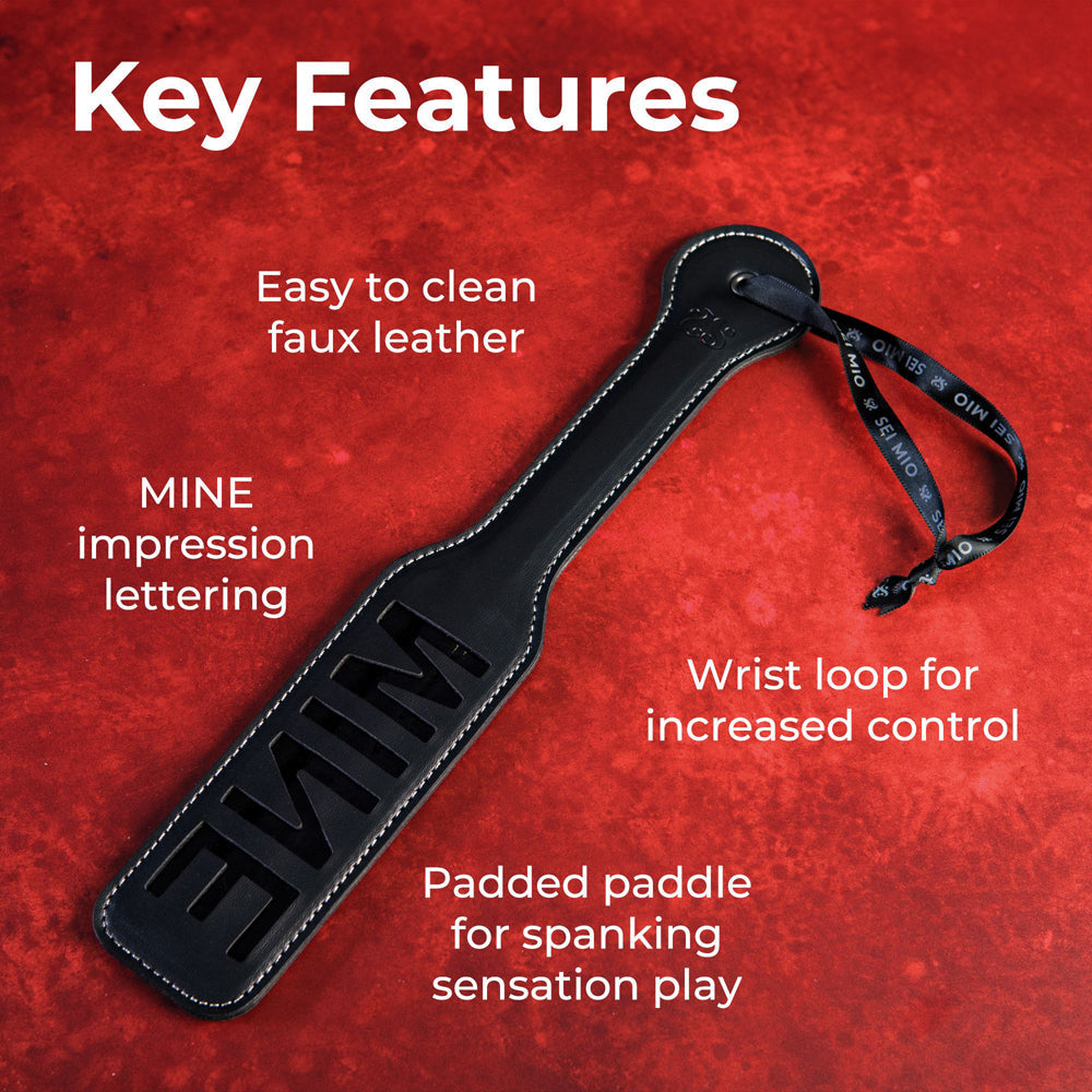 Sei Mio You're All Mine - ‘MINE’ Impression Spanking Paddle
