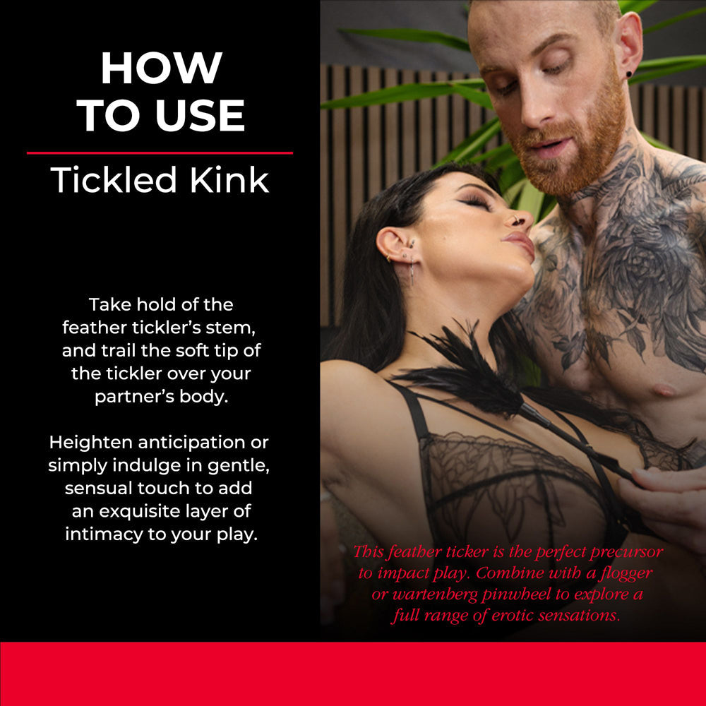 Sei Mio Tickled Kink - Soft Mini Feather