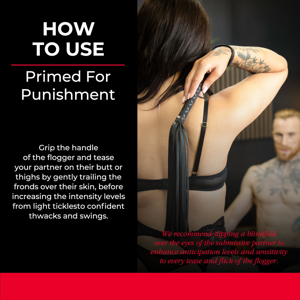 Sei Mio Primed for Punishment Faux Flogg