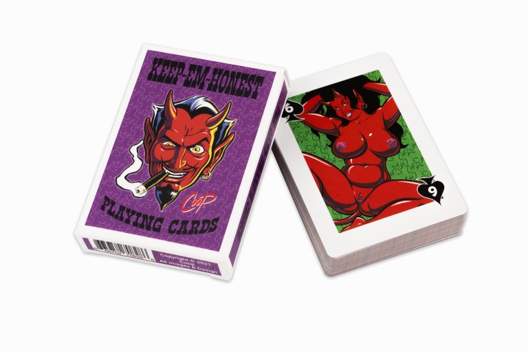 Coop’s Keep-Em-Honest Playing Cards