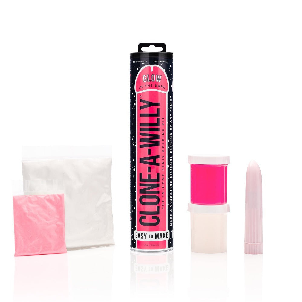 Clone-A-Willy Glow-in-the-Dark – Pink