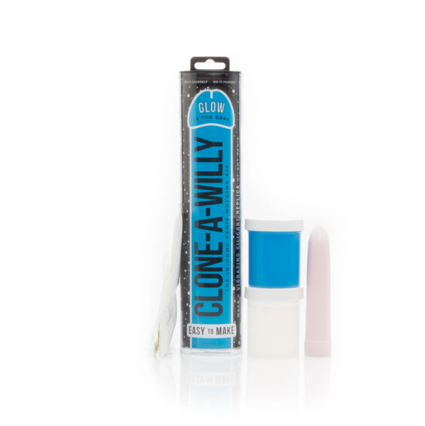 Clone-A-Willy Glow-in-the-Dark – Blue