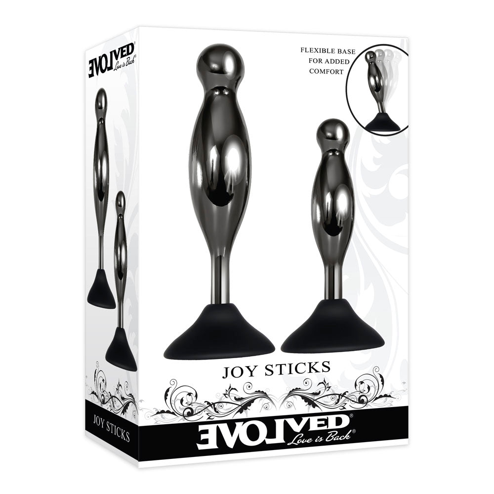 Evolved Joy Sticks Butt Plugs - 2-Piece