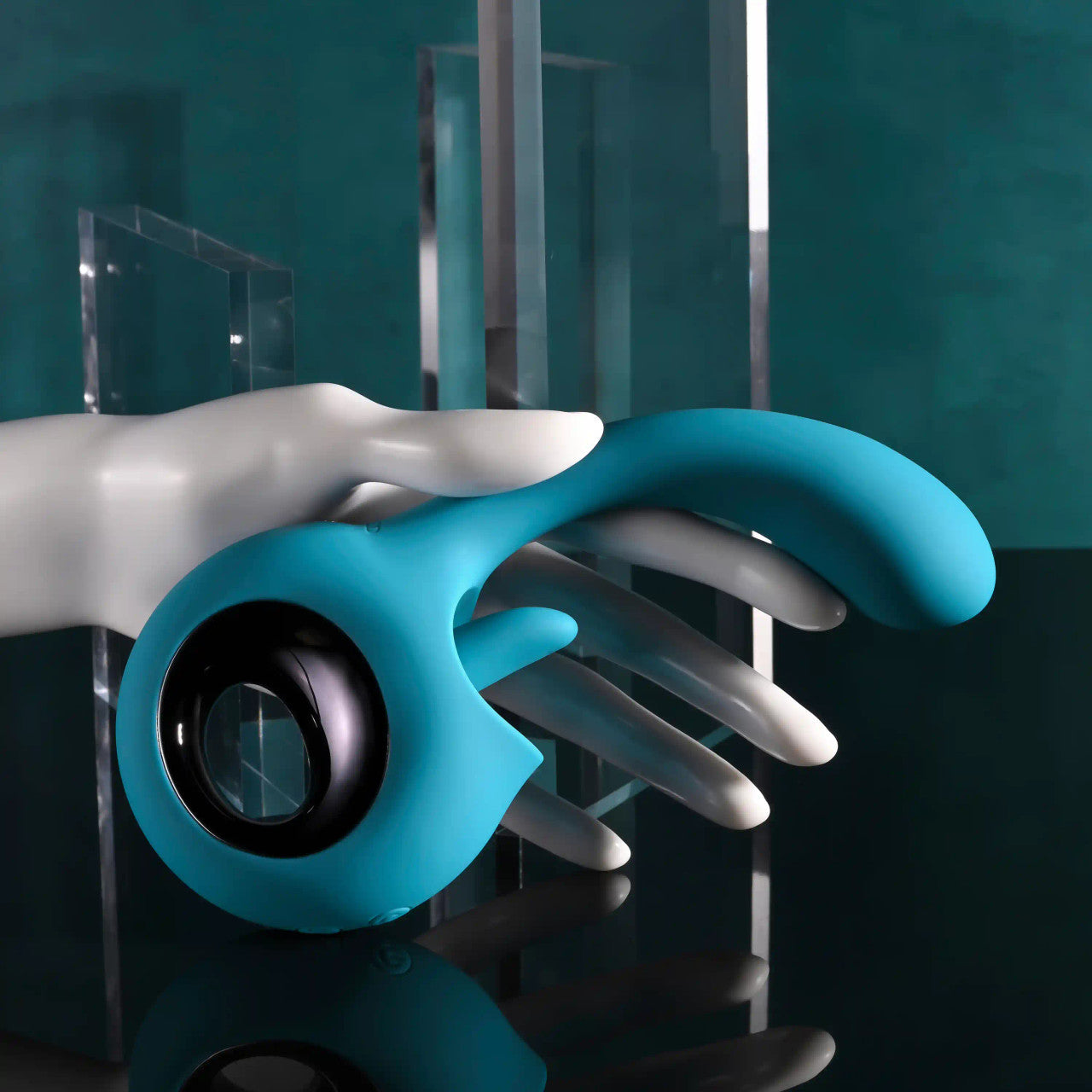 Evolved How Many Licks Dual Silicone Licking and G-Spot Vibrator - Teal