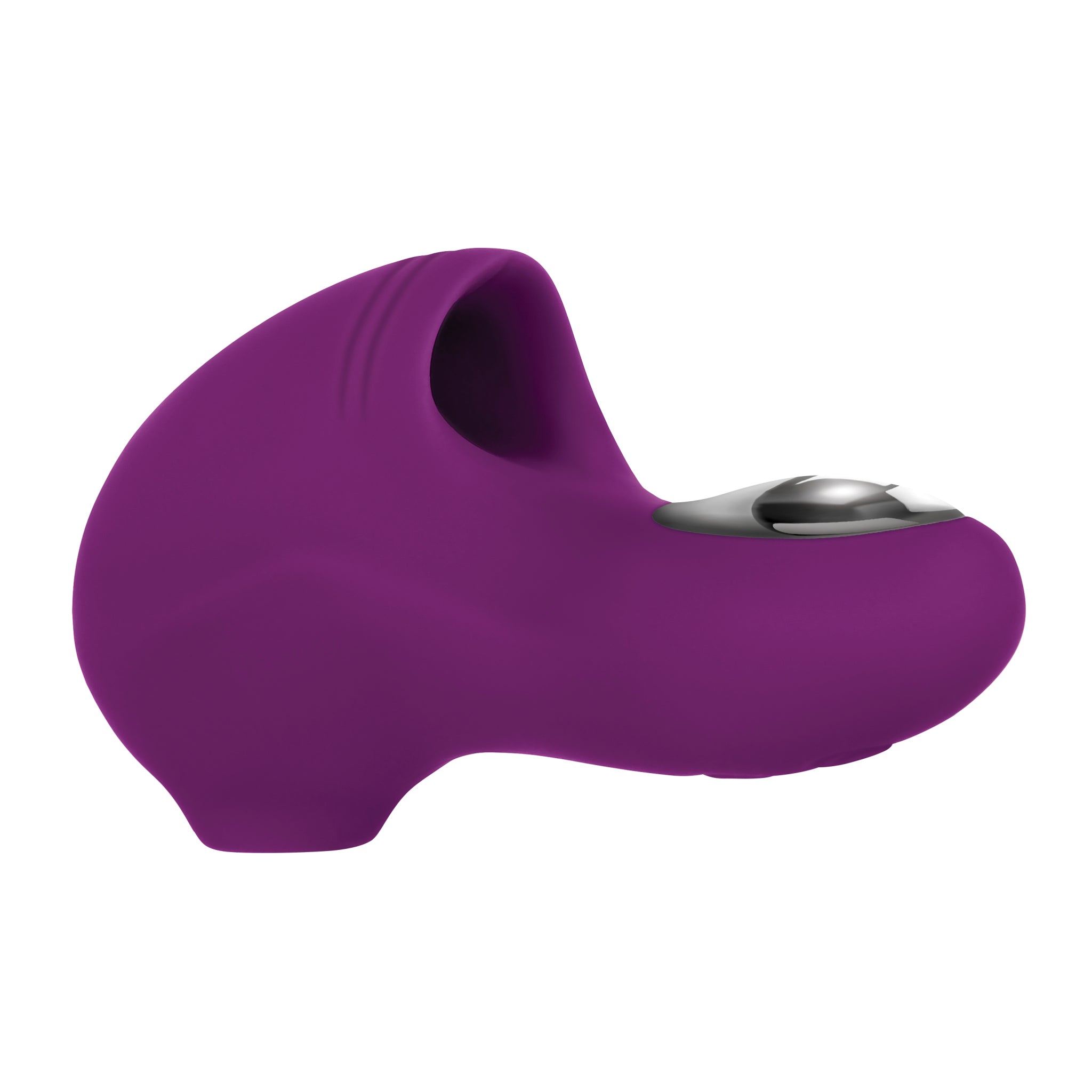 Evolved Sucker For You Silicone Finger Suction & Vibration Stimulator - Purple