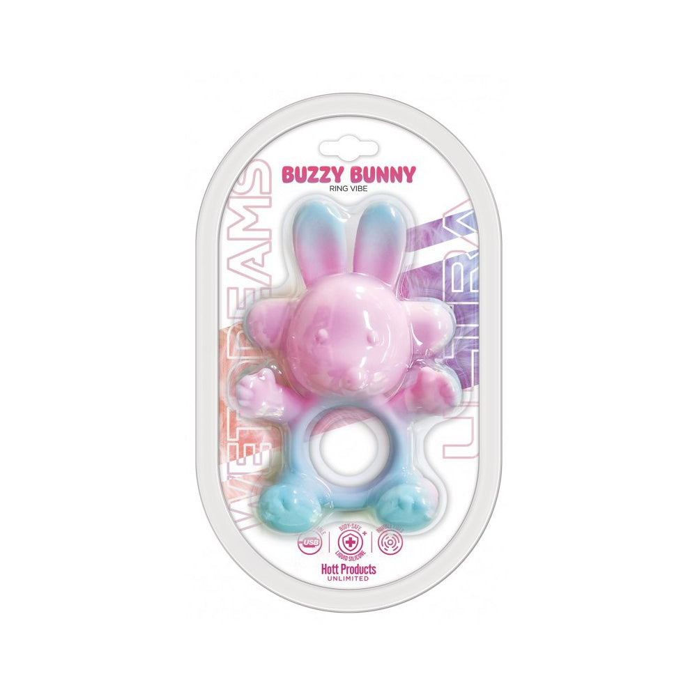 Wet Dreams Ultra Buzzy Bunny Cock Ring Vibrator