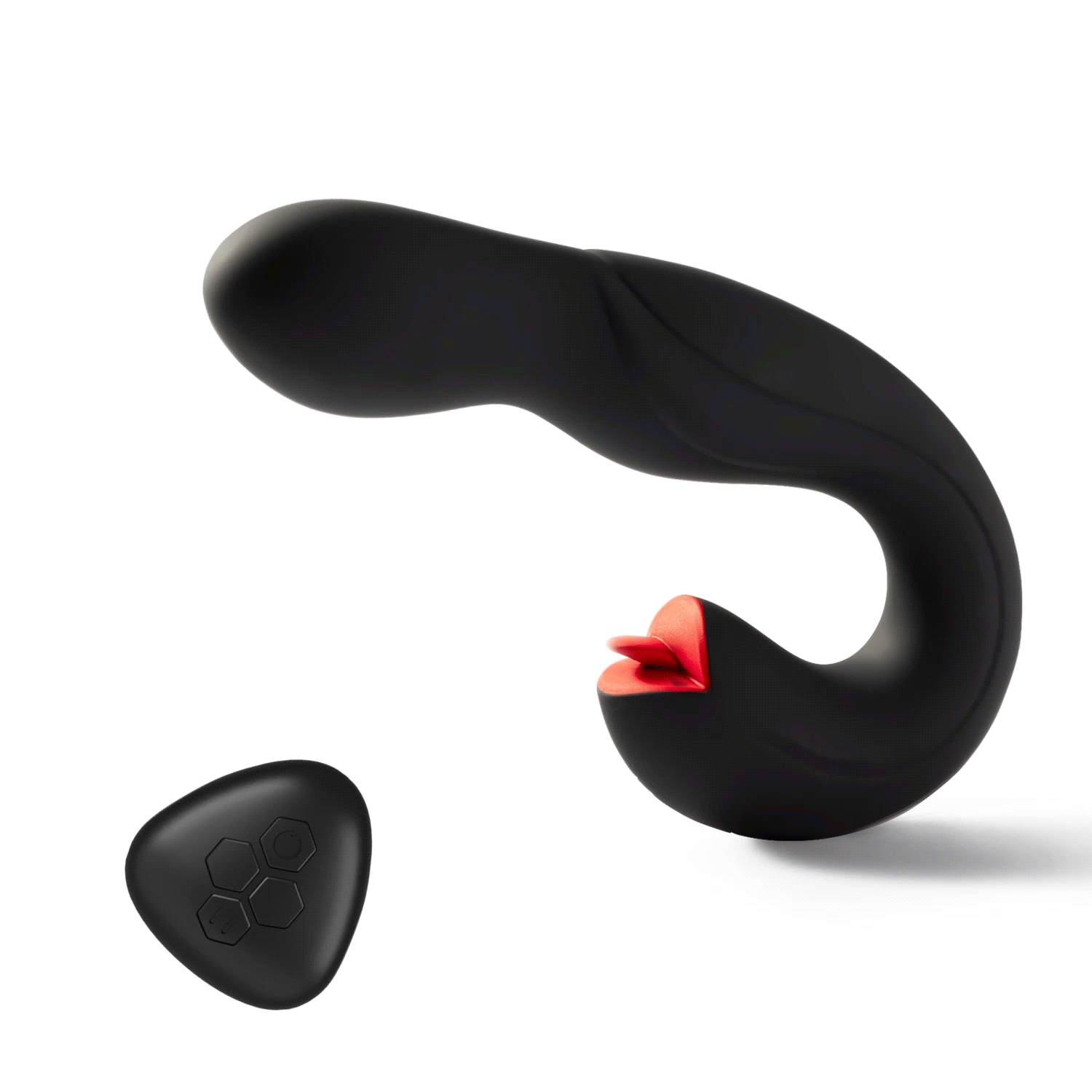 Honey Play Box Joi Pro Remote Control Rotating Head G-Spot Vibrator and Clit Licker – Black
