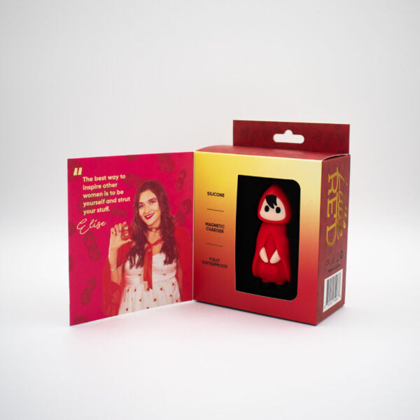 Little Red 16 Function Bullet Vibrator Rechargeable – Red