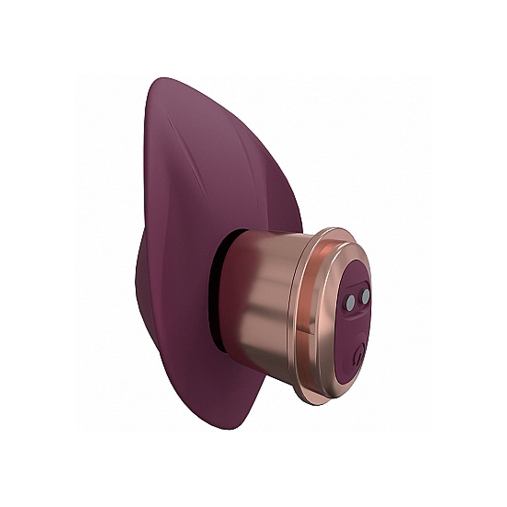 LoveLine Ultimate Kit 10 Speed Rechargeable Silicone Vibrator Set - Burgundy