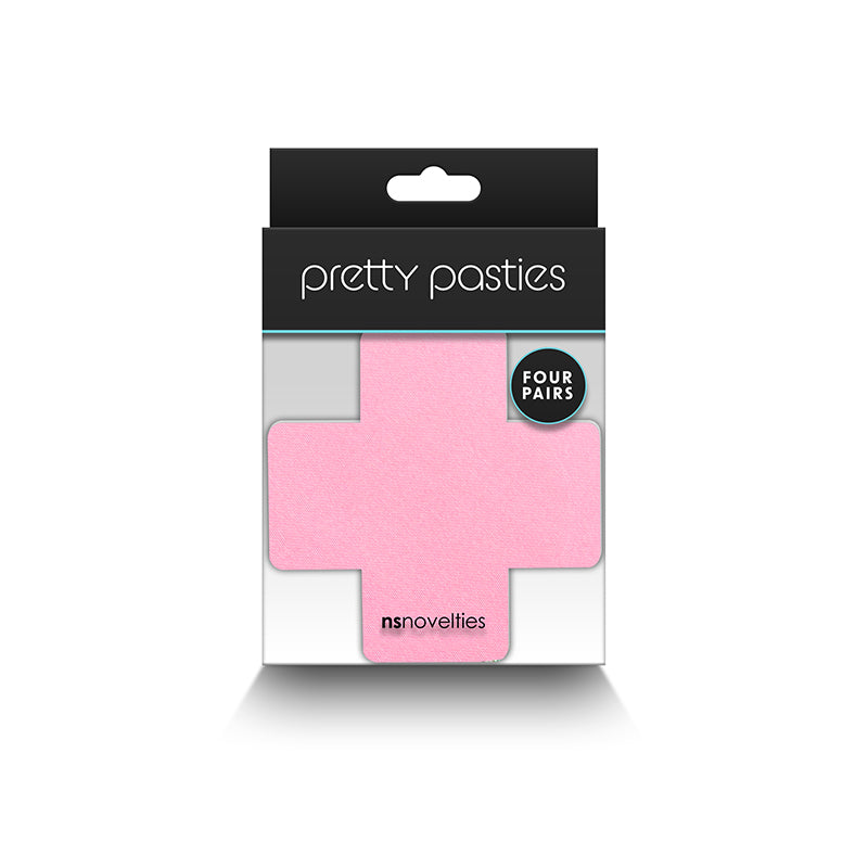 Pretty Pasties Cross II Set of 4 - Dark Pink, Light Pink, Blue, Lavender