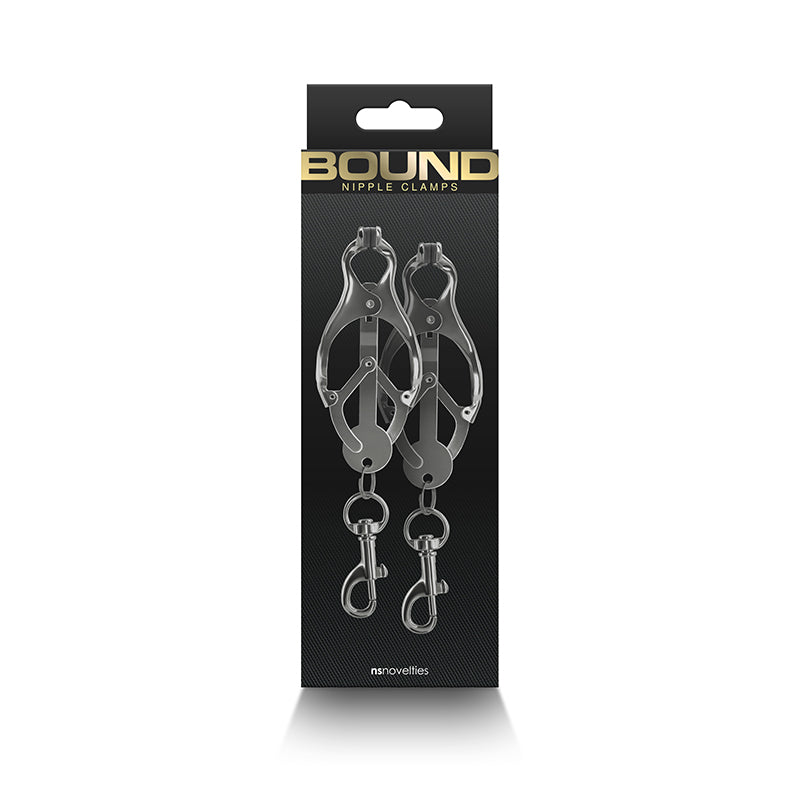 Bound Nipple Clamps C3 - Gunmetal