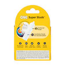ONE Super Studs Condoms - 3-Pack