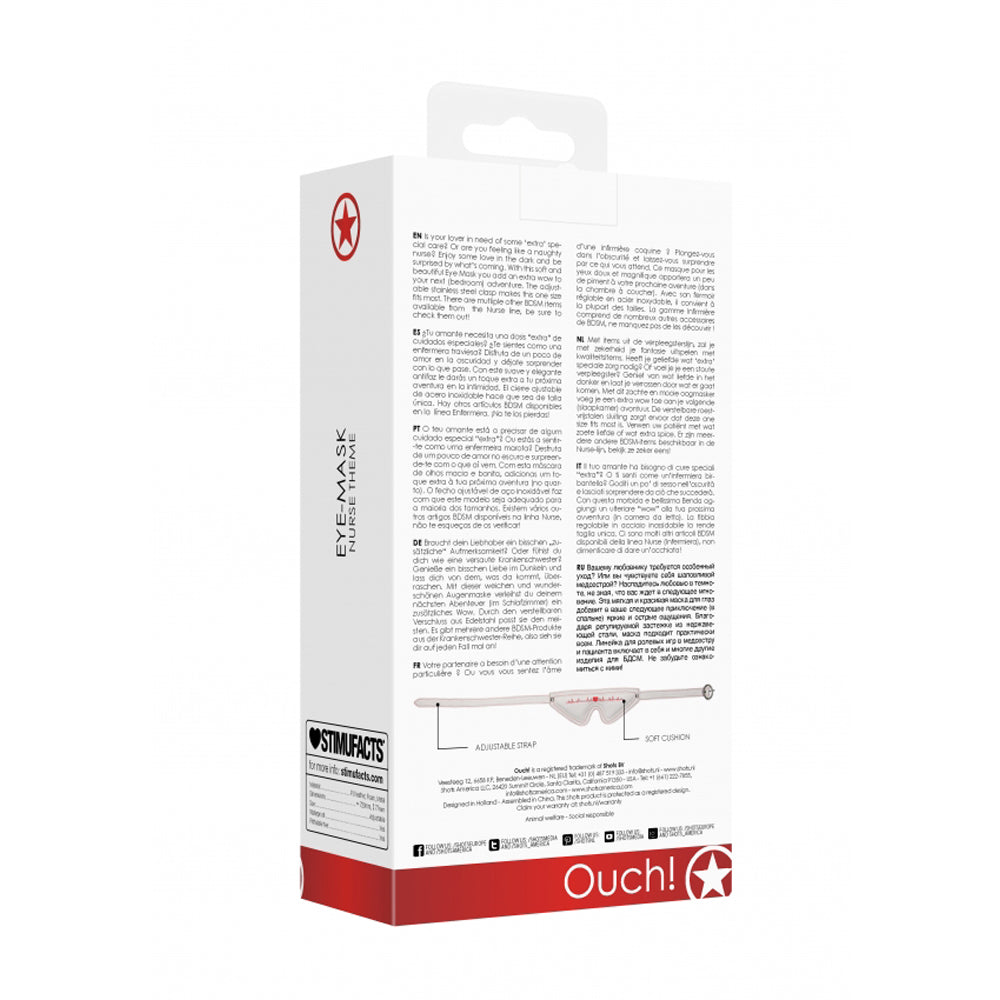 Ouch! Eye Mask - Nurse Theme