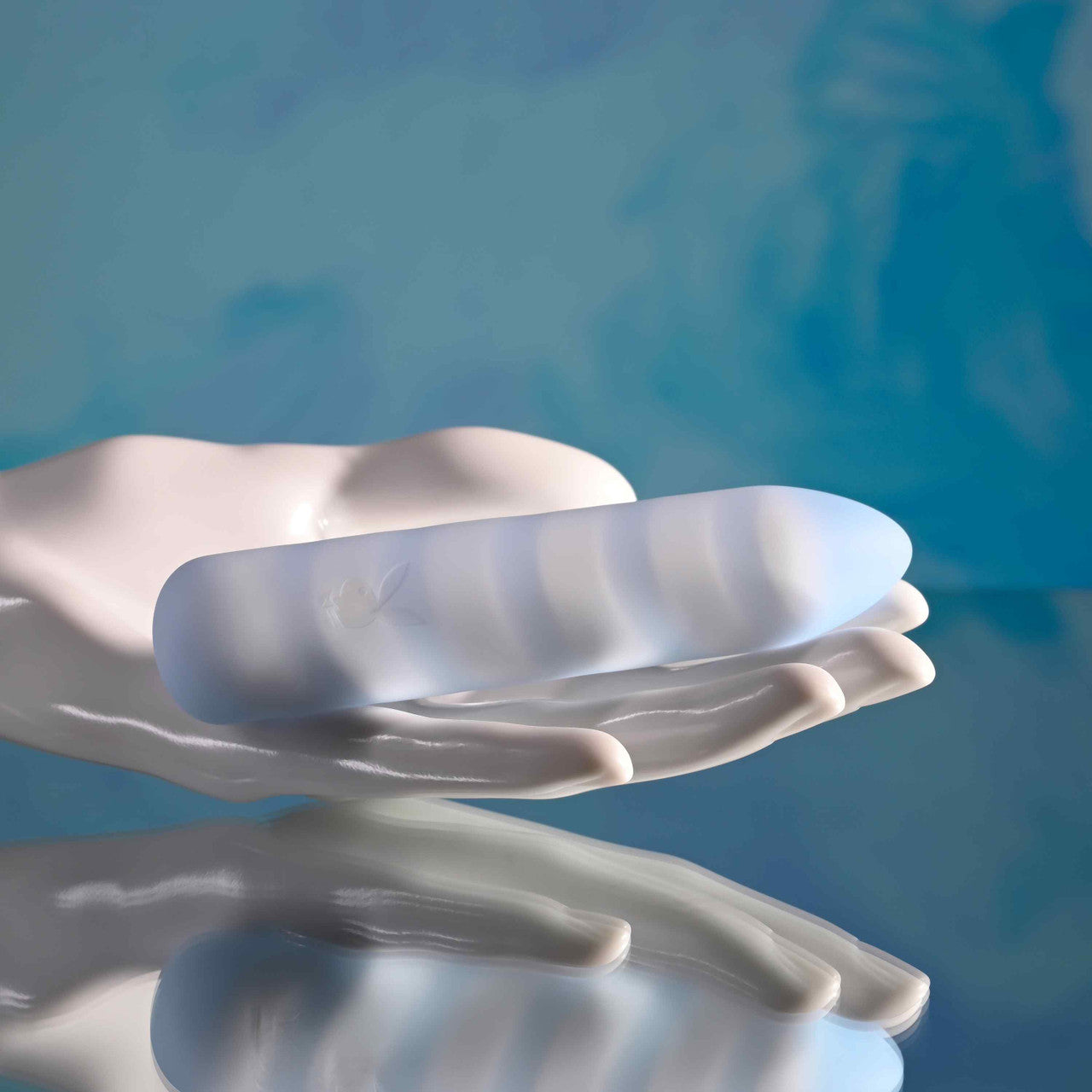 Playboy Pleasure Unicorn Vibes Flexible Bullet Vibrator - Powder Blue