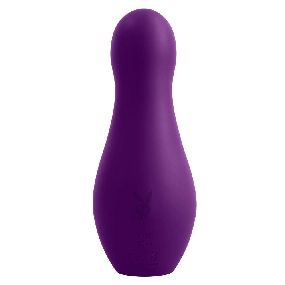 Playboy Pleasure The Jet Set Vibrator with Travel Case - Purple