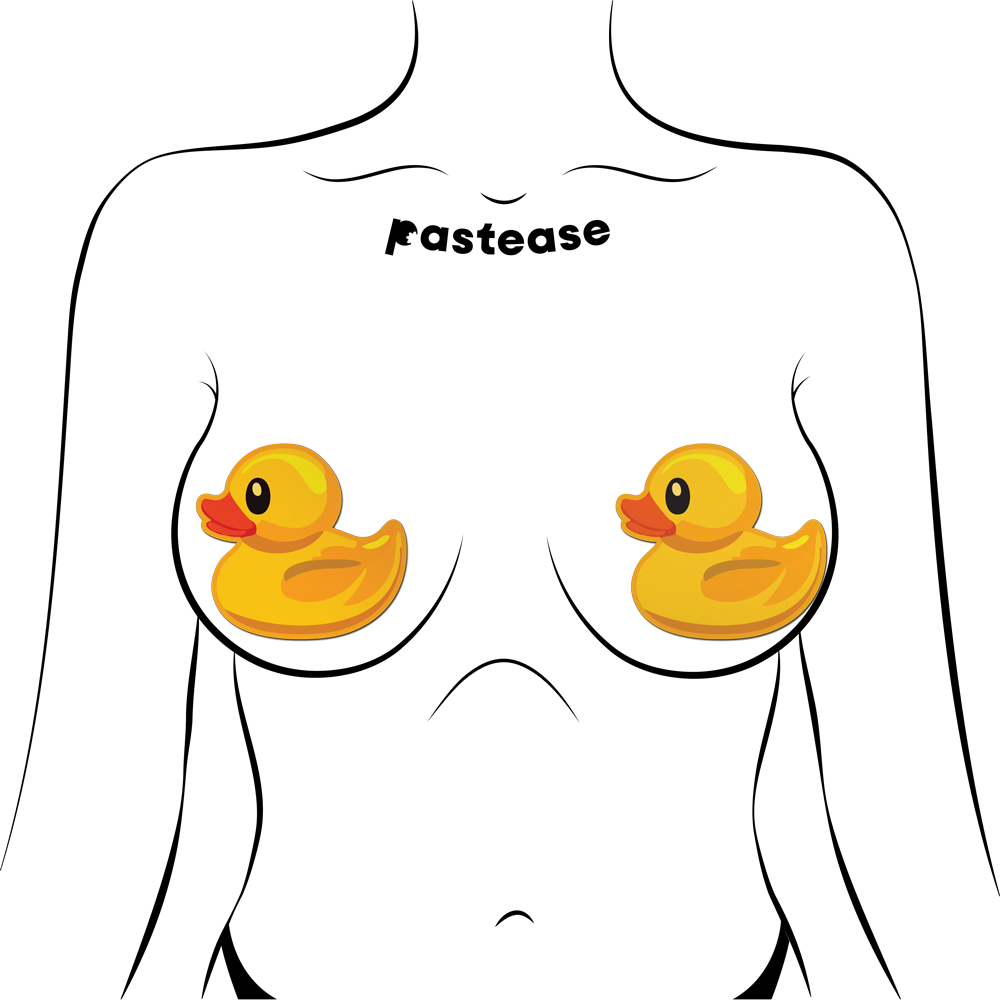Rubber Duck Breast Pasties - Bright Yellow