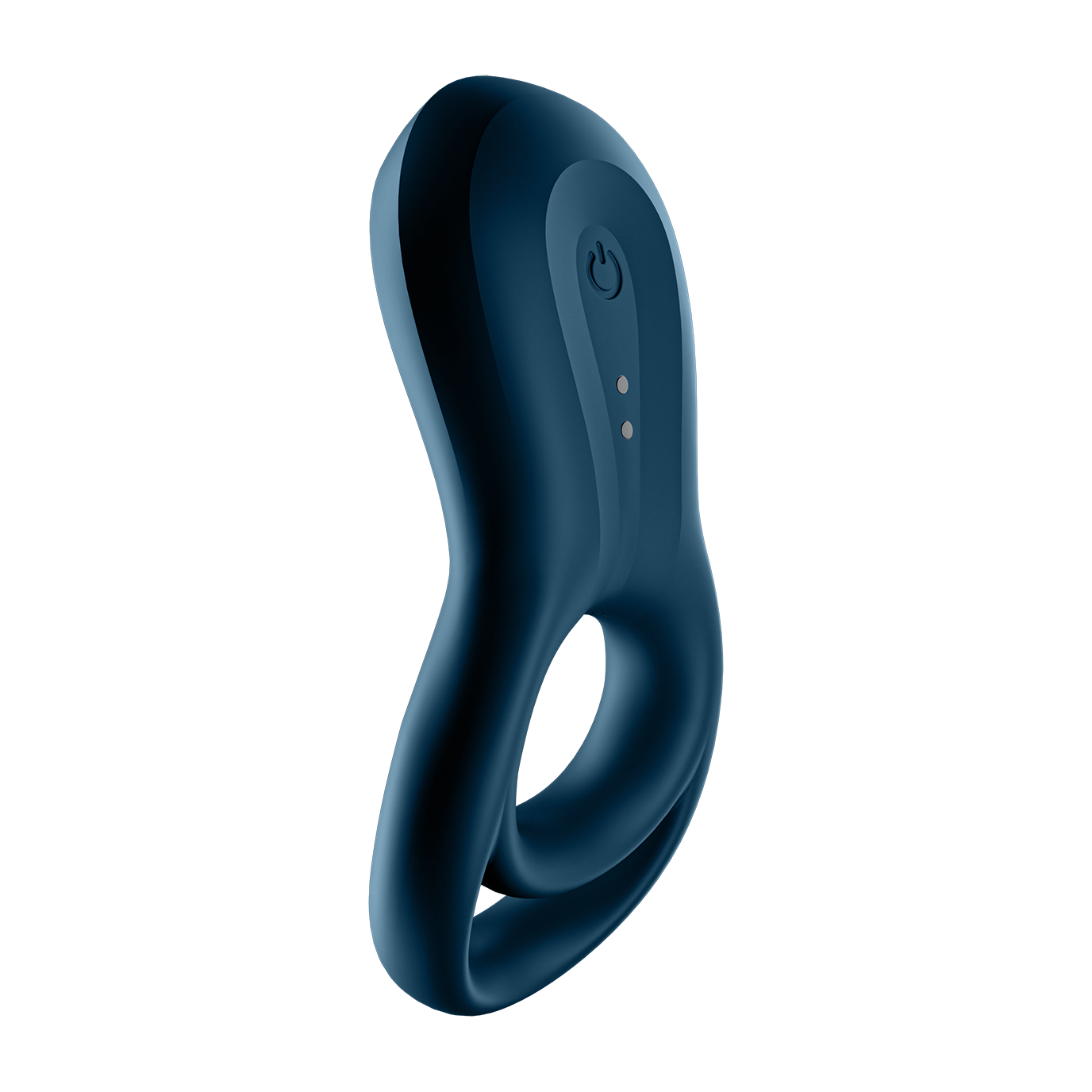 Satisfyer Epic Duo Vibrating Cock Ring with Connect App - Blue
