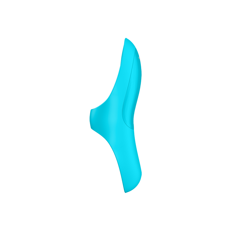 Satisfyer Teaser Rechargeable Silicone Finger Vibe – Light Blue