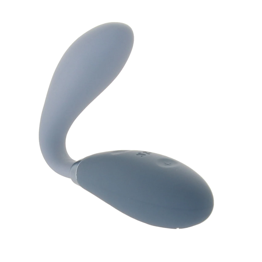 Satisfyer G-Spot Flex 3 Flexible Silicone G-Spot and Rabbit Vibrator - Soft Grey