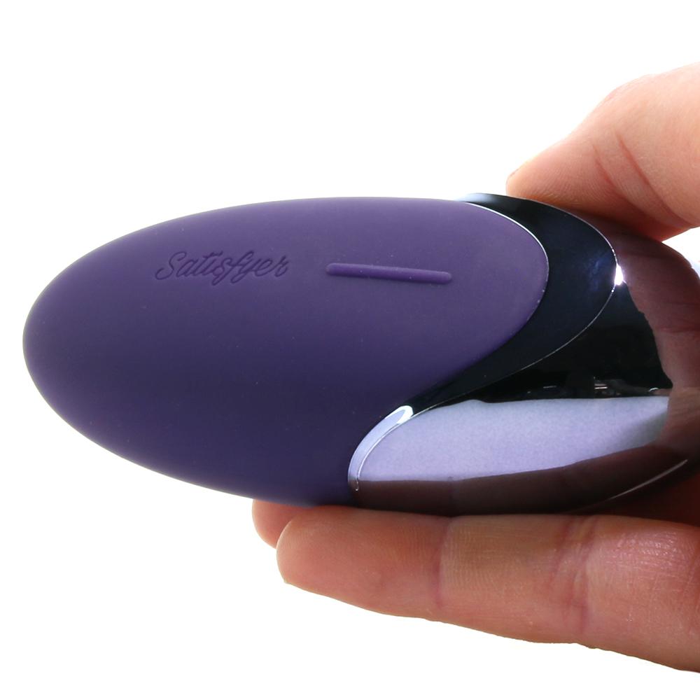 Satisfyer Purple Pleasure Layon Vibrator 3.7 Inch – Violet