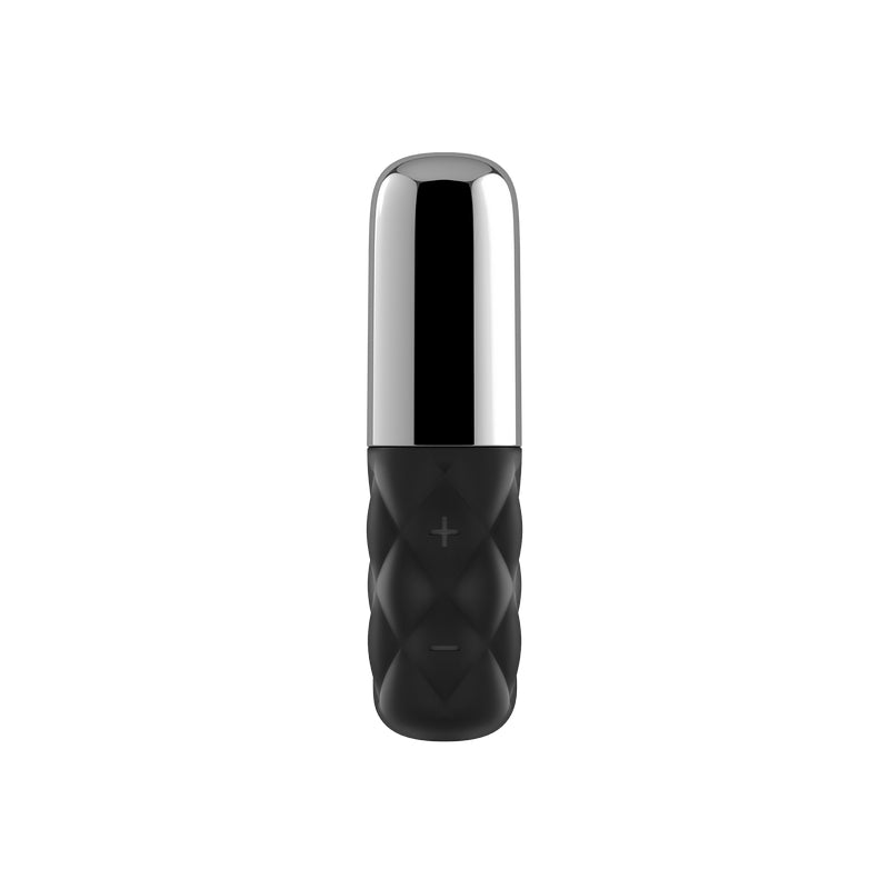Satisfyer Sparkling Darling Mini Travel Vibrator - Black