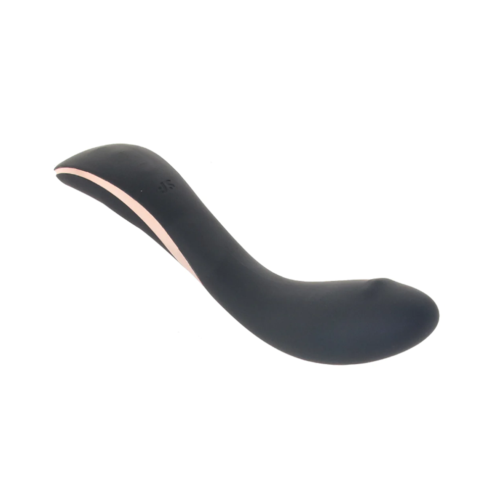 Satisfyer Rrrolling Explosion Rechargeable G-Spot Silicone Vibrator – Black