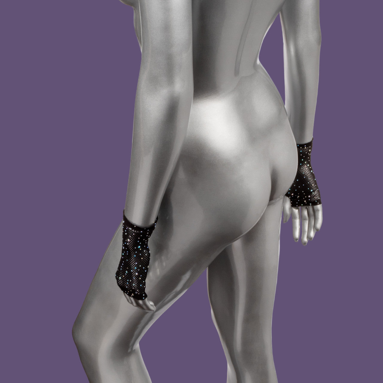 Radiance Fingerless Gloves - Black - Standard Size