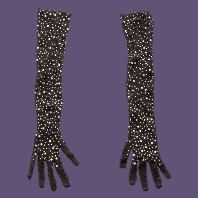 Radiance Full Length Gloves - Black - Standard Size