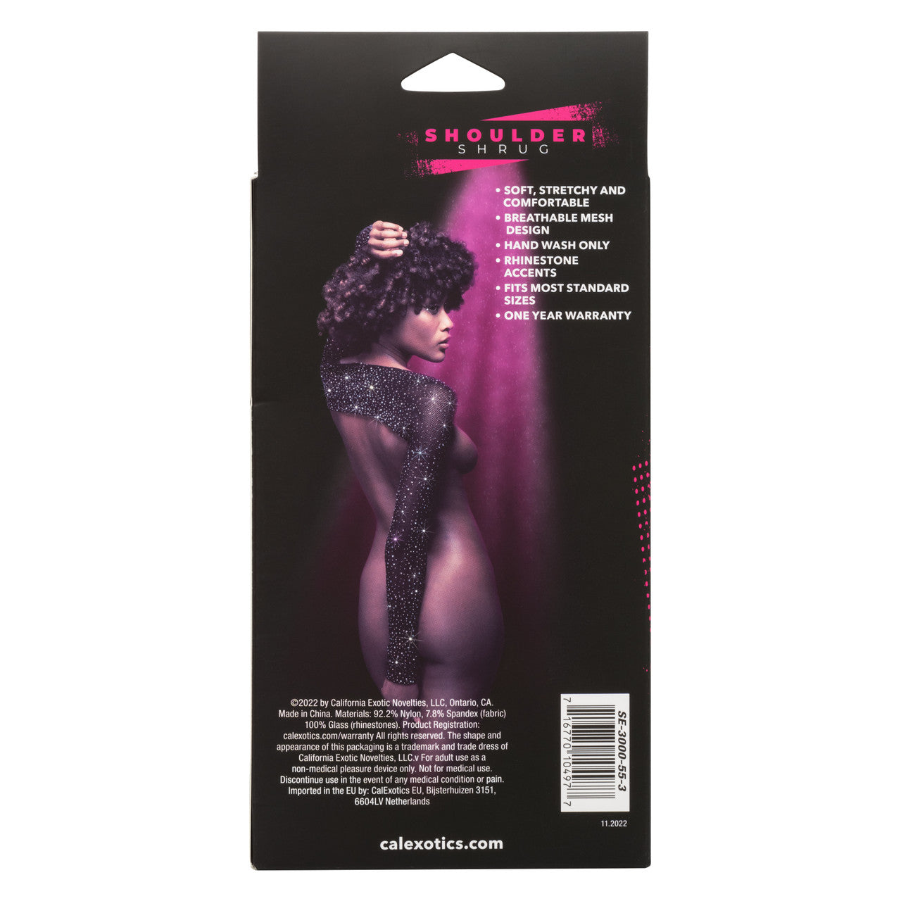 Radiance Shoulder Shrug - Black - Standard Size