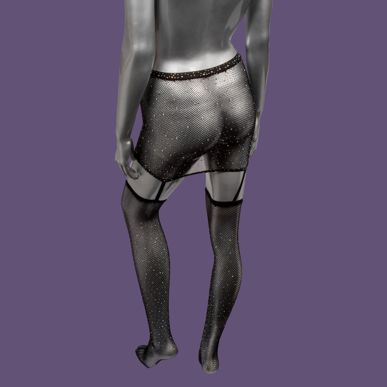 Radiance 1-Piece Garter Skirt with Thigh Highs - Standard Size