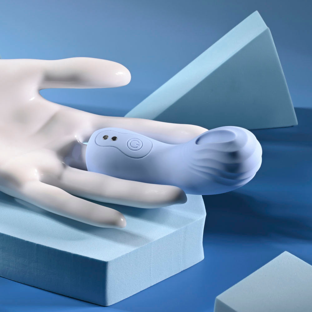 Selopa Good Point Finger Vibrator Silicone Rechargeable - Blue