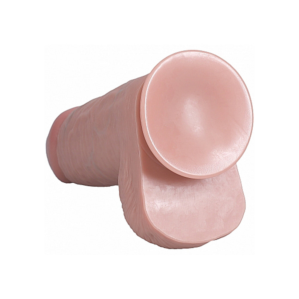 RealRock Ultra Skin 8 Inch Thick Realistic Dildo – Suction Cup Base & Harness Compatible