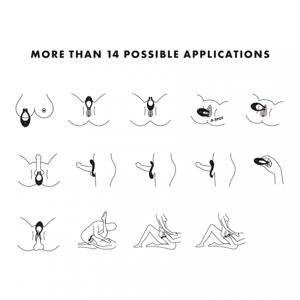 Satisfyer Endless Love Couples Vibrator - Blue